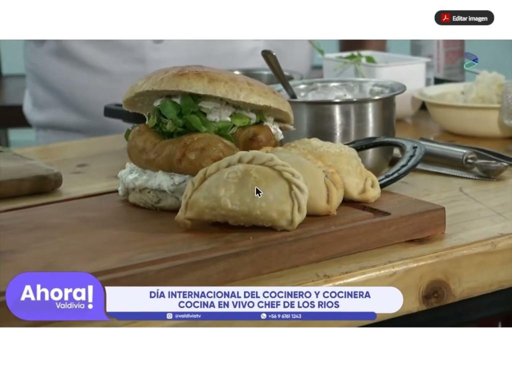 Conmemorando el Dia internacional del cocinero y cocineras 2025, en Valdivia TV