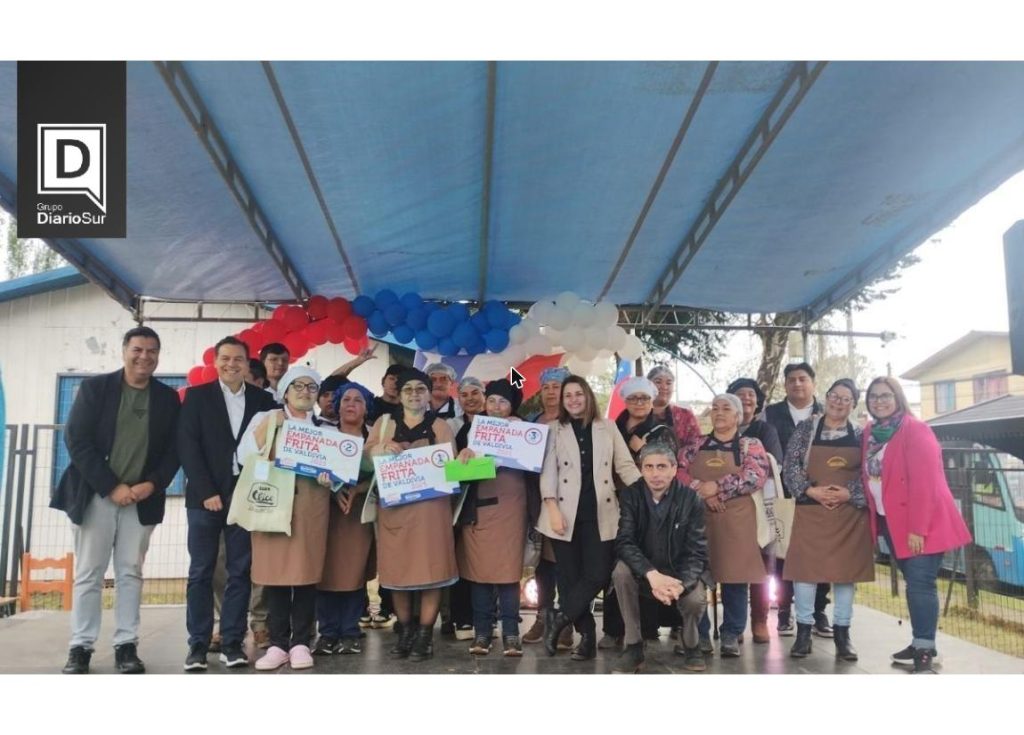 Jurado en concurso La mejor empanada frita de Valdivia 2025